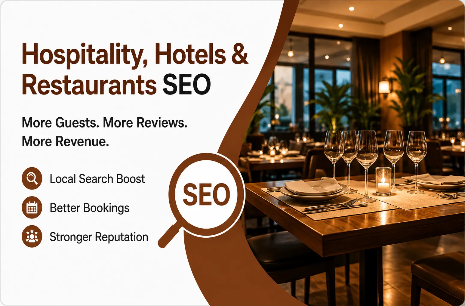 Hospitality, Hotels & Restaurants SEO